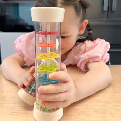 Montessori Wooden Toddler Rattle